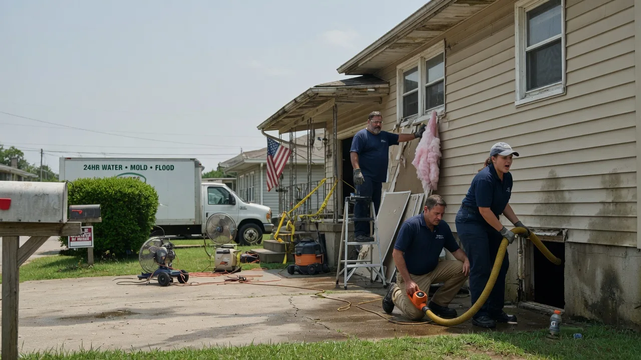 Water Damage Repair in Fletcher, NC near me